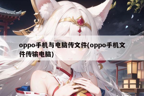 oppo手机与电脑传文件(oppo手机文件传输电脑)